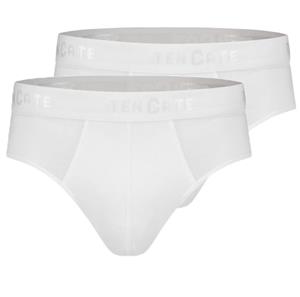 Ten Cate Basics 2-Pack heren sportslips - 32319 - Heren slips met elastische band - Biologisch katoen - Mannen ondergoed