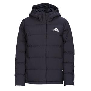 adidas Helionic Hooded Down Jacket Women schwarz/weiss Größe S