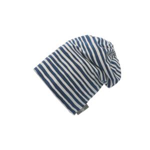 Sterntaler Slouch Beanie Gestreept Medium Blauw