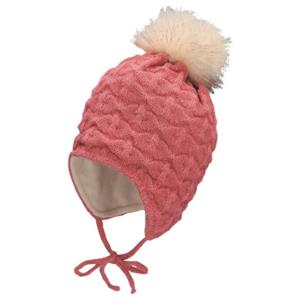 Sterntaler Pom pom hoed structuur roze