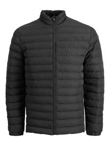 JACK & JONES, Steppjacke Jjerecycle Puffer Collar in schwarz, Jacken für Herren