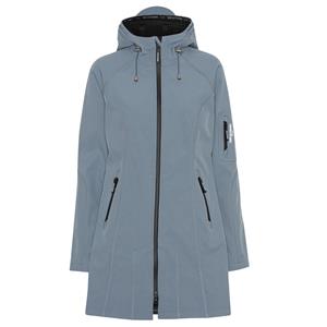 Ilse jacobsen Softshell Regenjas Lang RAIN37L - 696 Winter Ocean | Winter Ocean