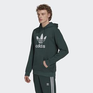 adidasoriginals adidas Originals Hoodie Trefoil - Mineral Green/Weiß