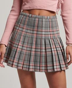 Superdry Vrouwen Geplooide Vintage Minirok Multi
