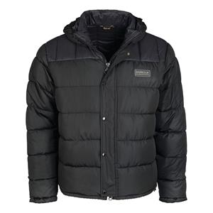 Barbour International Heren Quilt Peak Baffle black