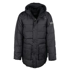 Barbour International Heren Quilt Storm Fog black