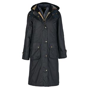 Barbour Dames waxjas Cannich Navy lang