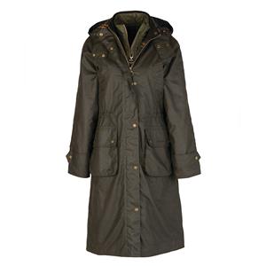 Barbour Dames waxjas Cannich Olive lang