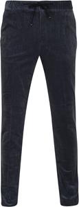 Scotch and Soda Warren Corduroy Broek Donkerblauw