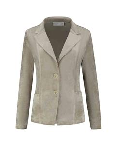Helena Hart Velours kort uni 7424uni sand