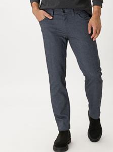 True Rise Slim fit jeans met scheuren dc