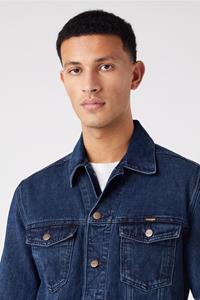 Wrangler denim jack coalblue stone