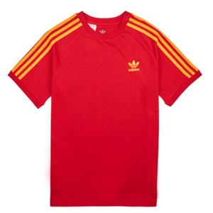 Adidas T-shirt 3-Stripes - Rood Kids