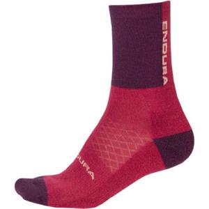 Endura Damen BaaBaa Merino Winter Socken - Aubergine}