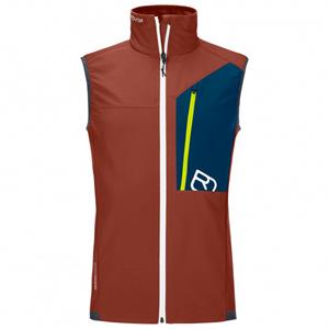 Ortovox - Berrino Vest - Softshellbodywarmer, rood