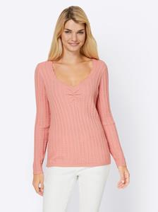 Pullover in rozenkwarts van Linea Tesini