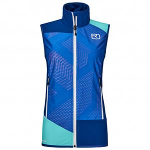 Ortovox Women's Col Becchei Vest - Softshellbodywarmer, blauw