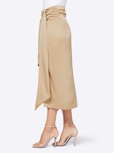 Rok in beige van Ashley Brooke