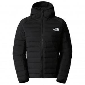 The North Face Belleview Stretch Down Hoodie Jas Dames Zwart