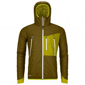 Ortovox Swisswool Piz Boè Jacket - Wolljacke - Herren Green Moss S