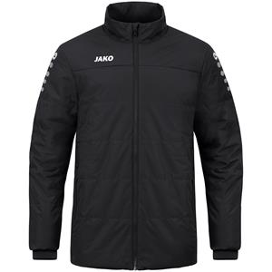 Jako Coachjacke Team schwarz/weiss Größe M