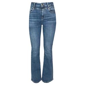 C.O.J. Denim Ultra high waist flare sapphire blue