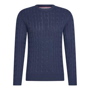 Cappuccino Italia Cable pullover navy