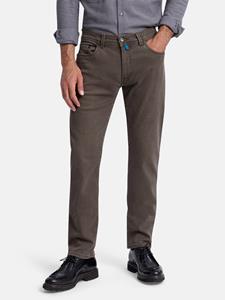 Pierre Cardin Trousers Lyon Tapered Future Flex Grau Braun