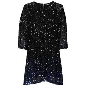 desigual Korte jurk met pailletten - BLACK