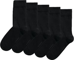 Bjorn Borg 5-paar - heren sokken - Black - Katoenen mannen kousen - Voordeelverpakking