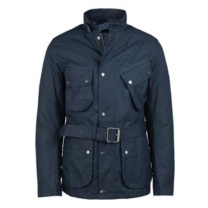 Barbour International Herenjas Winter Grid A7 Casual navy