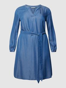 TOM TAILOR PLUS Sommerkleid »Plus - Blusenkleid mit TENCEL(TM) Lyocell«