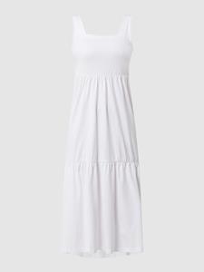 urbanclassics Urban Classics Frauen Kleid Ladies 7/8 Length Valance Summer in weiß