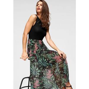 Aniston SELECTED Sommerkleid, mit buntem Rockteil