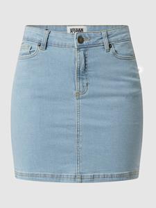 urbanclassics Urban Classics Frauen Rock Ladies Organic Stretch Denim Mini in blau