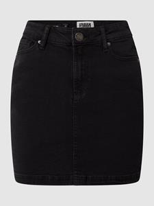 urbanclassics Urban Classics Frauen Rock Ladies Organic Stretch Denim Mini in schwarz