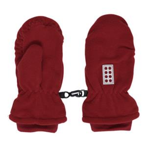 LEGO WEAR Peuter Fleece Wanten Donkerrood