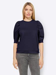 Sweatshirt in marine van Linea Tesini