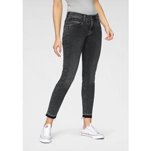 Herrlicher 7/8-Jeans TOUCH CROPPED ORGANIC, mit Cut-Off Saumabschluss