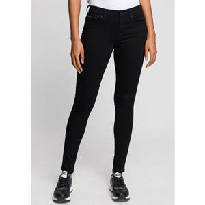 TOMMY JEANS Skinny fit jeans Nora Mid Rise Skinny Fit met tommy jeans-logobadge & borduursels
