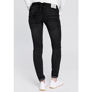 Herrlicher Röhrenjeans PITCH SLIM REUSED DENIM, Low Waist mit leichtem Push-Up-Effekt