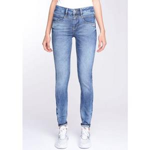 GANG Skinny fit jeans 94MORA met 3-knoopsluiting en pas voor