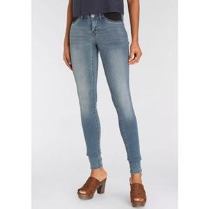 Arizona Skinny-fit-Jeans Ultra Stretch, Low Waist mit seitlichen Stretch-Einsätzen am Bund