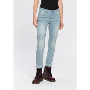 Arizona Skinny-fit-Jeans "im Biker- Look", Low Waist