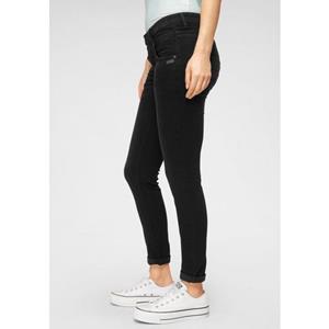 GANG Skinny fit jeans Medina met stijlvolle, half open knoopsluiting