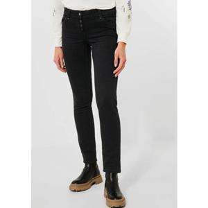 Cecil Loose-fit-Jeans Style Scarlett, in dunkler Waschung, tolle Basic-Jeans