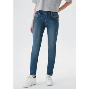 LTB Boyfriend-Jeans MIKA C, mit gerade zulaufendem Beinverlauf, hoher Leibhöhe und Taschen