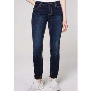 SOCCX Skinny-fit-Jeans, mit kontrastfarbenen Nähten