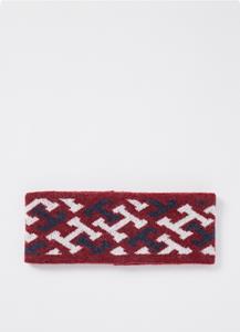 TOMMY HILFIGER, Damen Stirnband Iconic Monogram Headband in mittelgrün, Mützen & Handschuhe für Damen