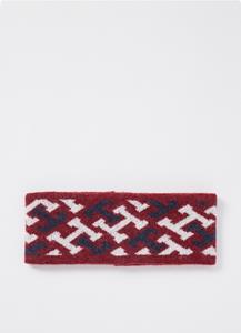 TOMMY HILFIGER, Damen Stirnband Iconic Monogram Headband in mittelgrün, Mützen & Handschuhe für Damen